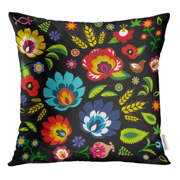 Palmetto Cases Tulip Bouquet Throw Pillow 18x18 Multicolor Palmetto Cases Tulip Bouquet Throw Pillow 18x18 Multicolor